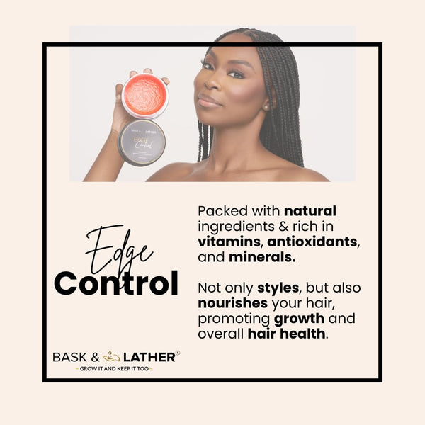 Bask & Lather Edge Control Gel