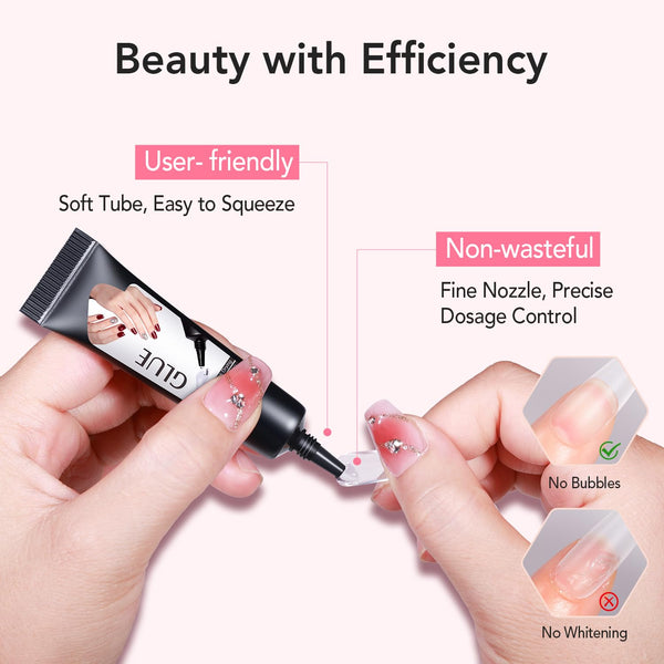 Instant Nail Glam Glue Kit
